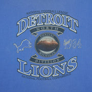 NFL - Detroit Lions North Division Spell-Out T-Shirt 1990s X-Large Vintage Retro Football