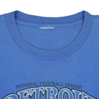 NFL - Detroit Lions North Division Spell-Out T-Shirt 1990s X-Large Vintage Retro Football