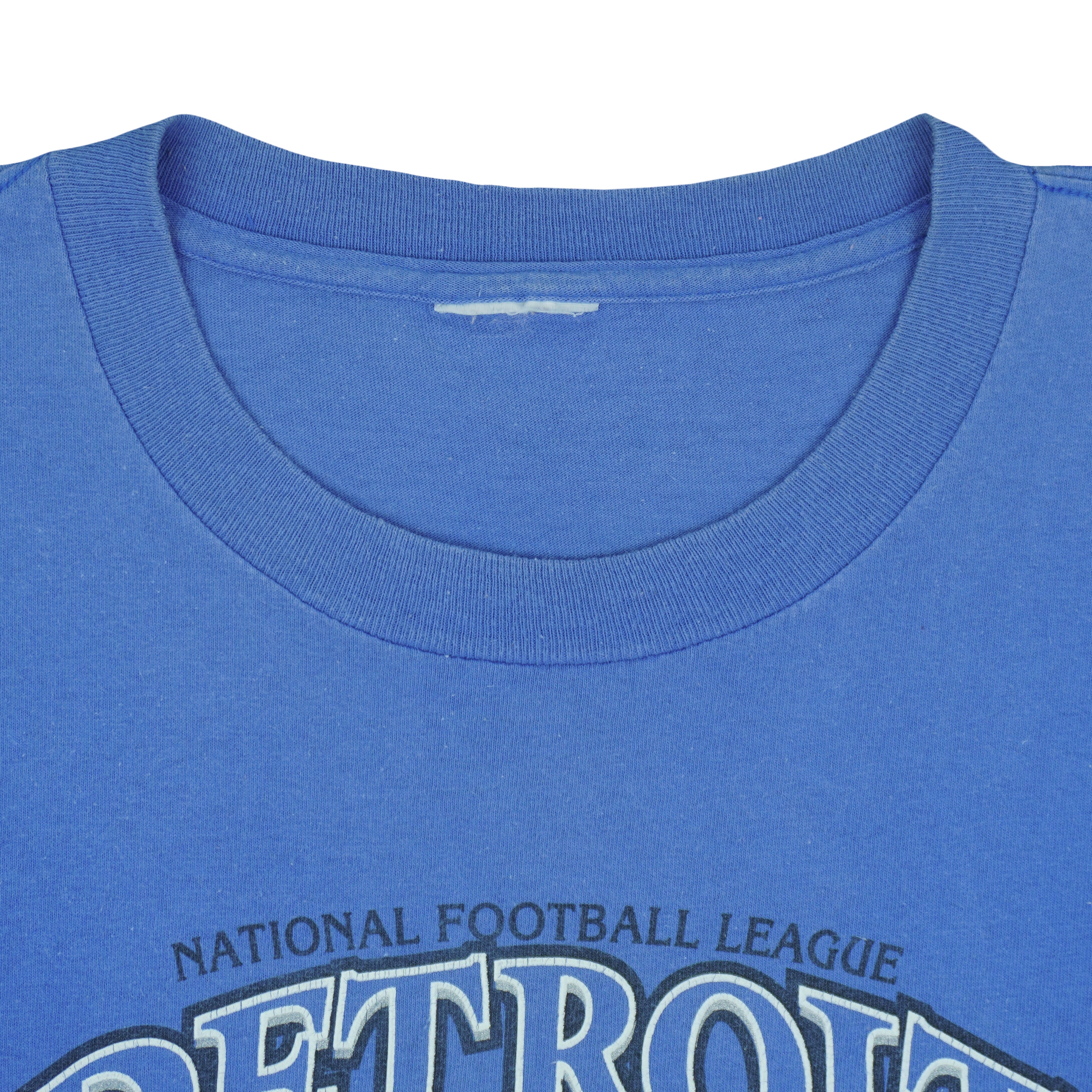 NFL - Detroit Lions North Division Spell-Out T-Shirt 1990s X-Large Vintage Retro Football