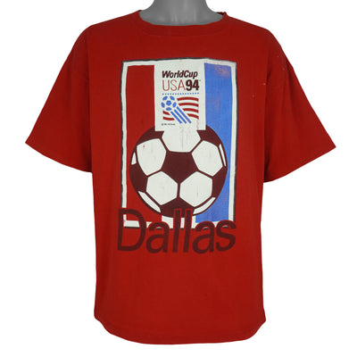 Vintage (The Game) – World Cup USA ’94 Dallas Soccer T-Shirt 1990s X-Large