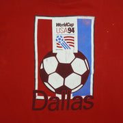 Vintage (The Game) - World Cup 1994 Soccer Dallas T-Shirt 1991 X-Large Vintage Retro