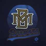 MLB - Milwaukee Brewers Single Stitch T-Shirt 1993 X-Large Vintage Retro Baseball