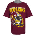 Vintage NFL (Riddell) - Washington Redskins Helmet T-Shirt 1994 X-Large