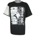 MLB (Front Row) - Black & Grey Chicago White Sox T-Shirt 1992 X-Large Vintage Retro Baseball