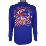 Starter (NFL) - Buffalo Bills Turtleneck Long Sleeve Shirt 1991 Medium Vintage Retro Football
