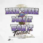 NBA - Utah Jazz, Been There Done It Won It Twice Finals Champions T-Shirt 1998 XX-Large Vintage Retro Basketball