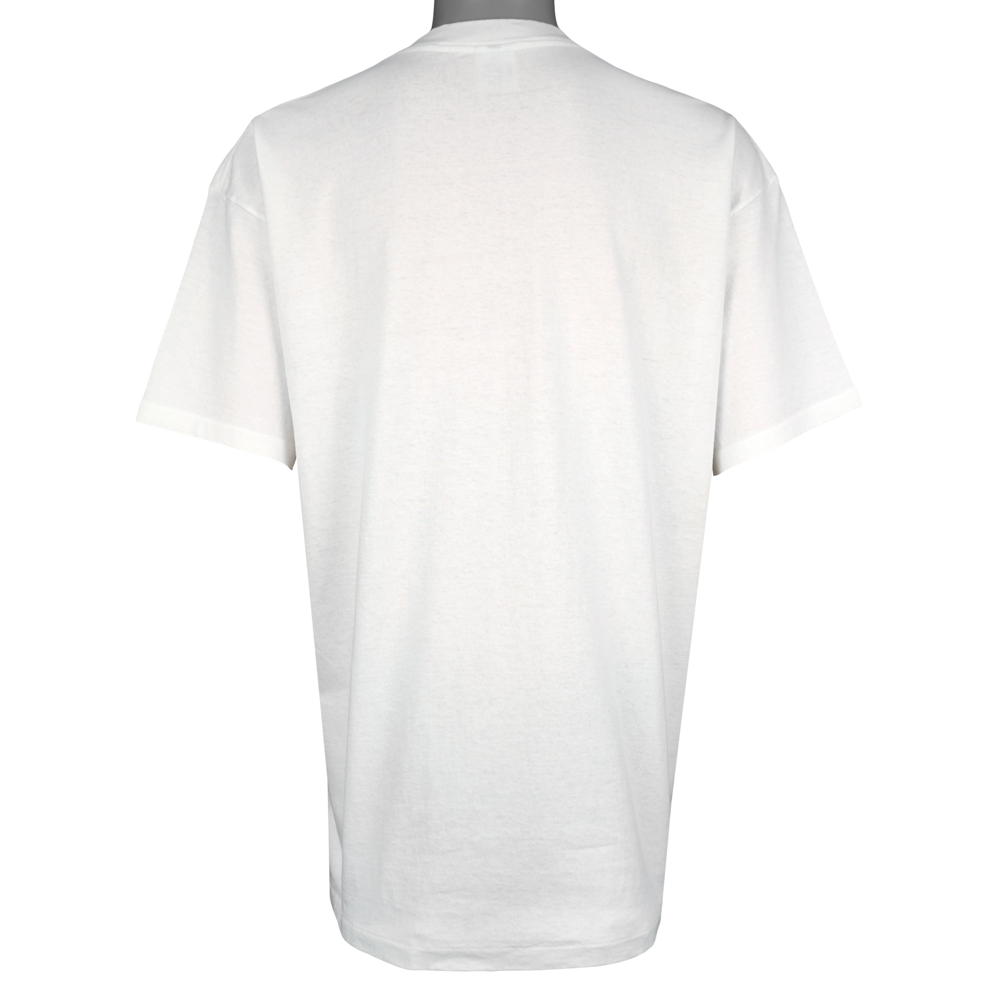 Vintage CFL (Delta) - Baltimore Colts Inaugural Season Single Stitch T-Shirt 1994 X-Large in white