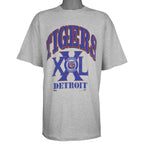 MLB (Salem) - Detroit Tigers XXL Single Stitch T-Shirt 1991 X-Large Vintage Retro Baseball