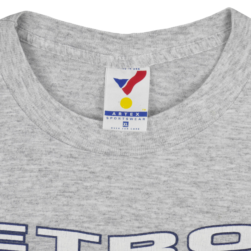 MLB (Artex) - Detroit Tigers Single Stitch T-Shirt 1991 X-Large Vintage Retro Baseball