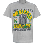 NHL (Screen Stars) - North Stars Stanley Cup Finals Champions T-Shirt 1991 X-Large Vintage Retro Hockey