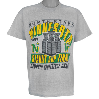 NHL (Screen Stars) - North Stars Stanley Cup Finals Champions T-Shirt 1991 X-Large