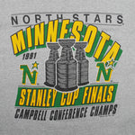 NHL (Screen Stars) - North Stars Stanley Cup Finals Champions T-Shirt 1991 X-Large Vintage Retro Hockey