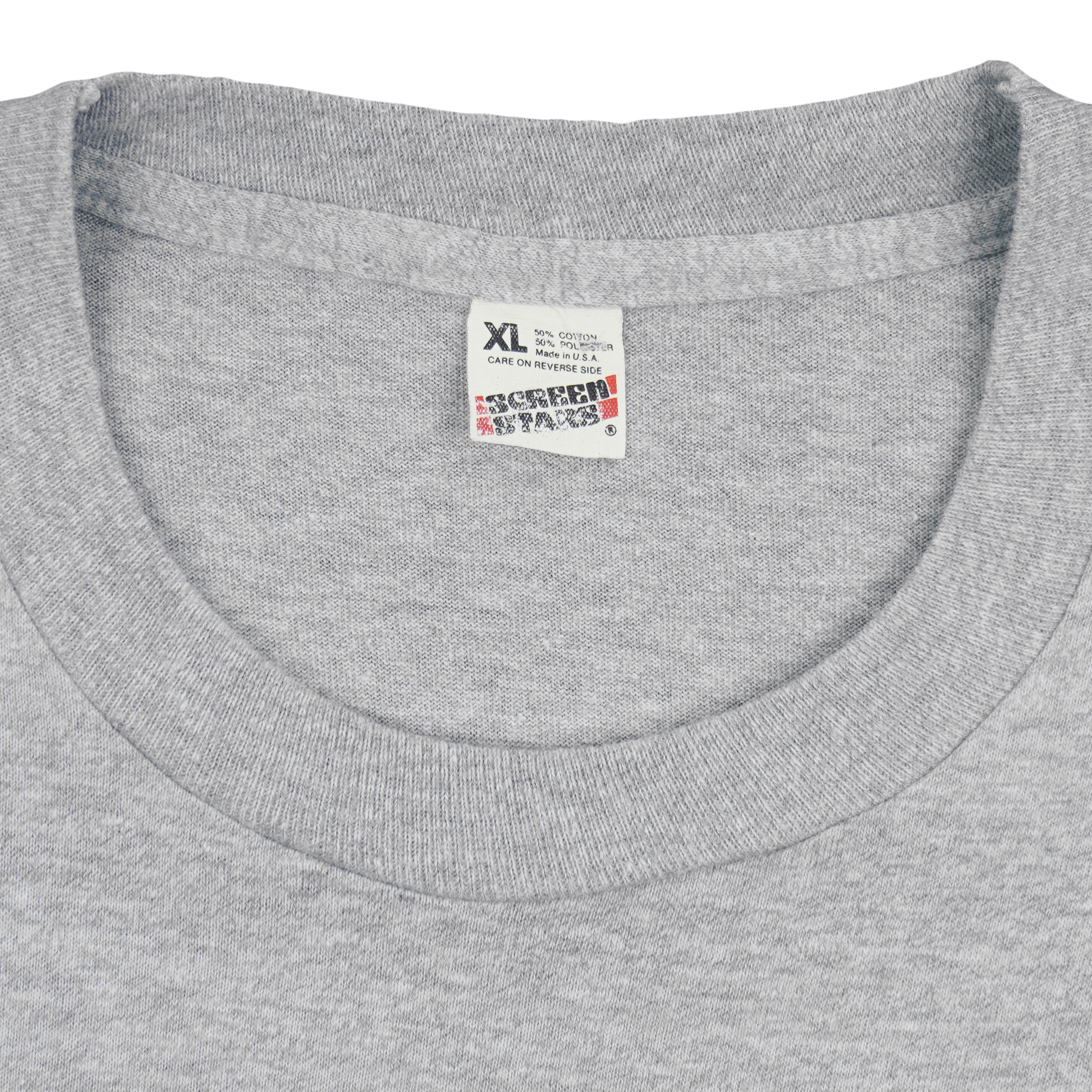 NHL (Screen Stars) - North Stars Stanley Cup Finals Champions T-Shirt 1991 X-Large Vintage Retro Hockey