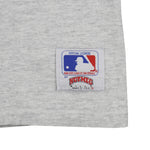 MLB (Nutmeg) - Chicago Cubs Big Logo T-Shirt 1990s X-Large Vintage Retro Baseball