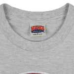 MLB (Nutmeg) - Chicago Cubs Big Logo T-Shirt 1990s X-Large Vintage Retro Baseball