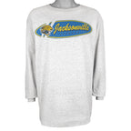 NFL (CSA) - Jacksonville Jaguars Long Sleeved Shirt 1999 Large Vintage Retro Football