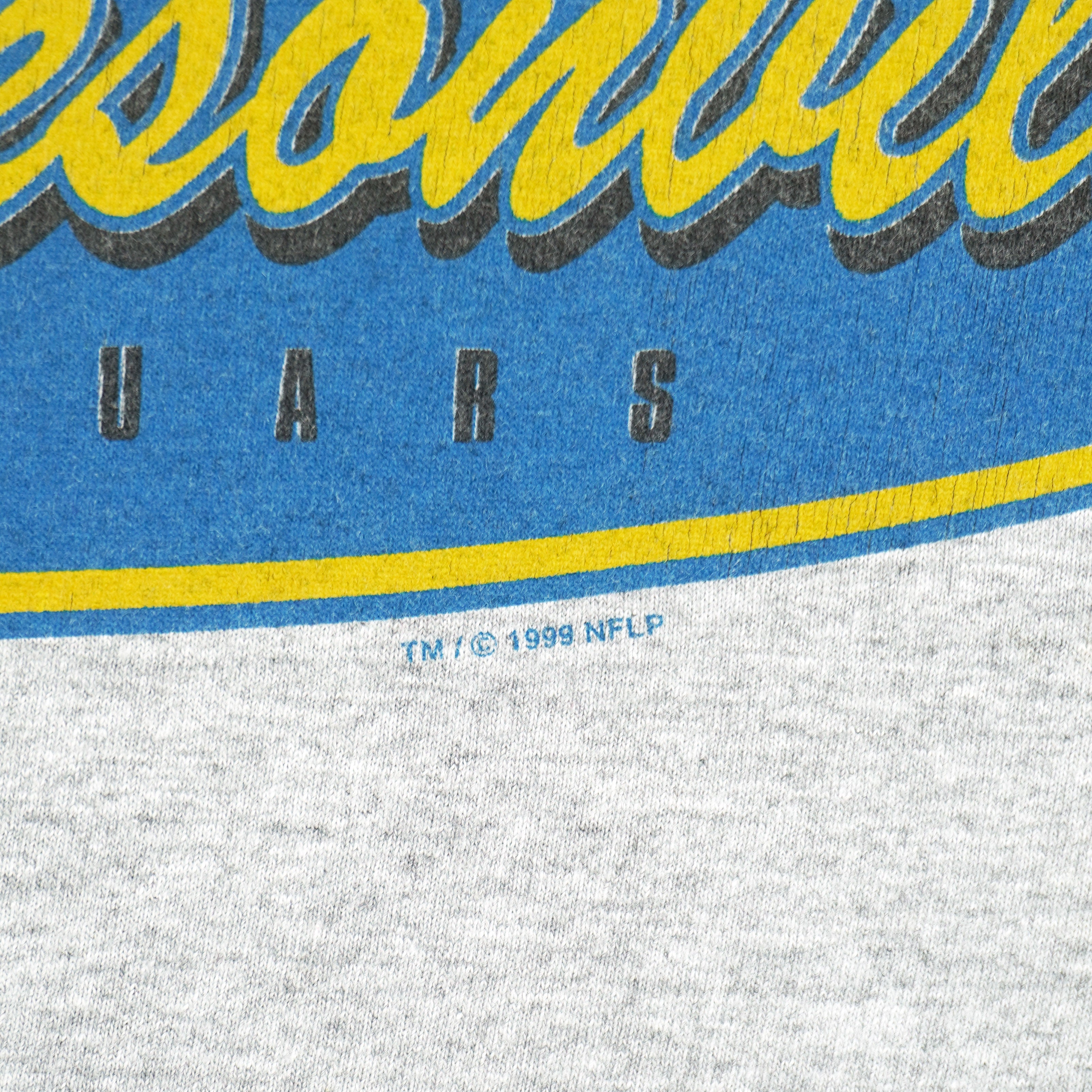 NFL (CSA) - Jacksonville Jaguars Long Sleeved Shirt 1999 Large Vintage Retro Football