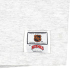 NHL (Nutmeg) - San Jose Sharks Big Spell-Out T-Shirt 1990s Large Vintage Retro Hockey