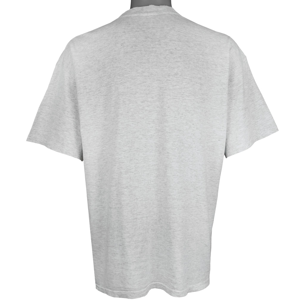 NHL (Salem) - Stanley Cup Penguins Vs North Stars Tickets T-Shirt 1991 X-Large Vintage Retro Hockey