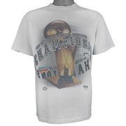 NBA (Tour Champ) - San Antonio Spurs Finals Champions T-Shirt 1999 Medium Vintage Retro Basketball