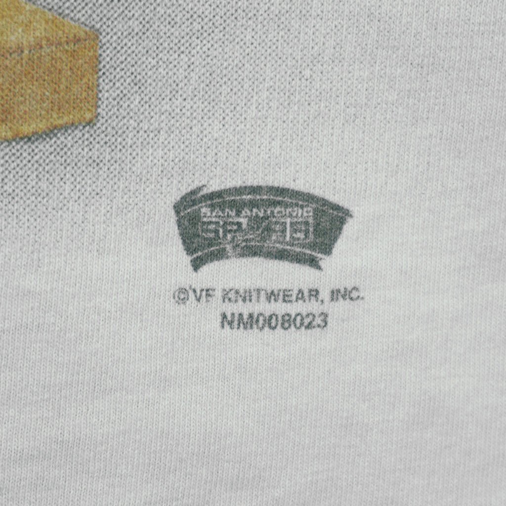 NBA (Tour Champ) - San Antonio Spurs Finals Champions T-Shirt 1999 Medium Vintage Retro Basketball