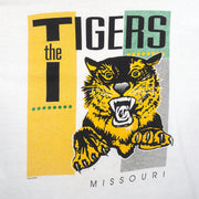 NCAA (Hanes) - The Missouri Tigers T-Shirt 1990s Large Vintage Retro