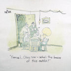 Vintage (The Far Side) - Freeze!... Okay, Now – Who's The Brains Of This Outfit? T-Shirt 1982 Large Vintage Retro