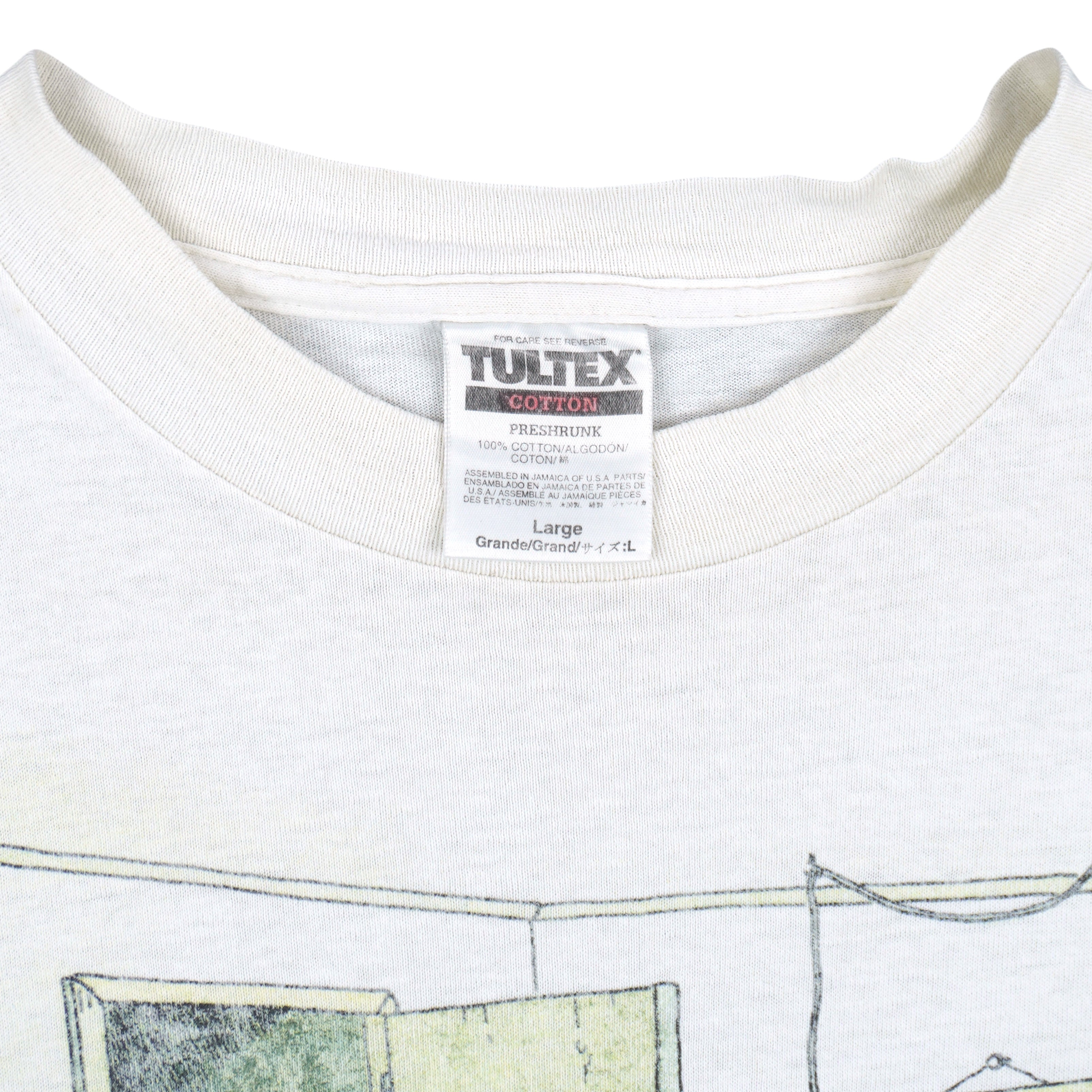 Vintage (The Far Side) - Freeze!... Okay, Now – Who's The Brains Of This Outfit? T-Shirt 1982 Large Vintage Retro