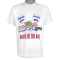 MLB (Salem) - San Francisco Giants VS Oakland Athletics Matchups Tickets T-Shirt 1989 Large Vintage Retro Baseball