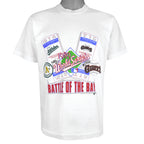 MLB (Salem) - San Francisco Giants VS Oakland Athletics Matchups Tickets T-Shirt 1989 Large Vintage Retro Baseball