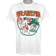 Vintage (Screen Stars) - All Philadelphia Team T-Shirt 1990s X-Large Vintage Retro