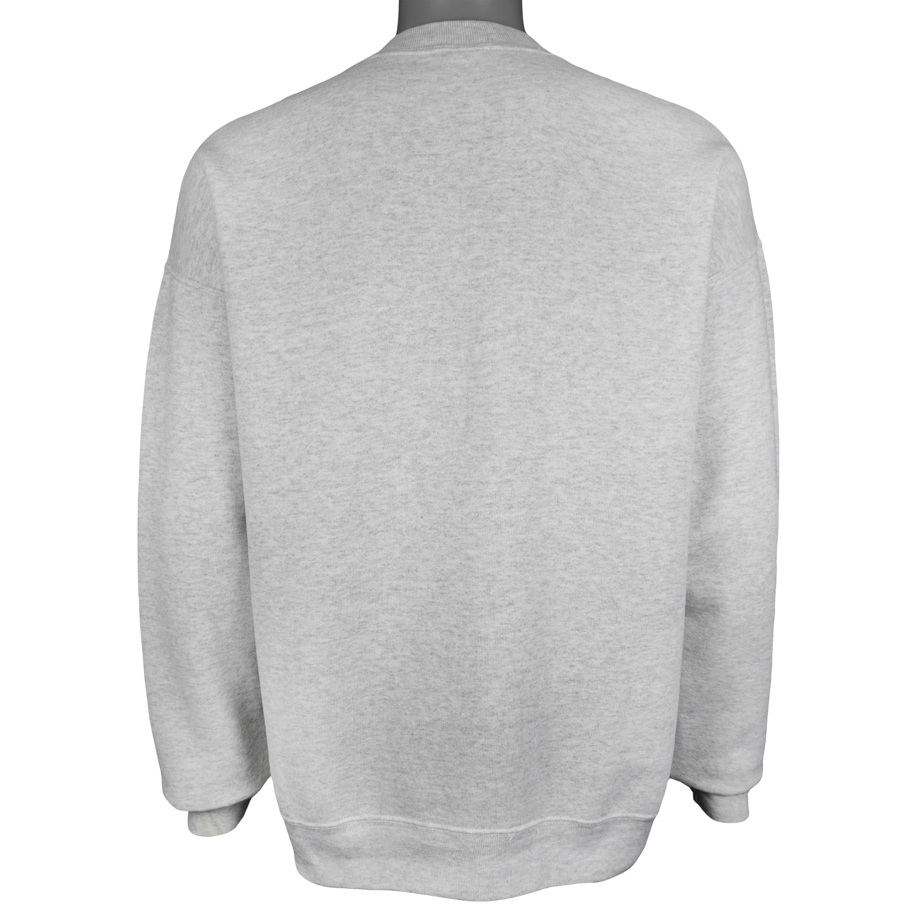 Vintage (Fruit Of The Loom) - Siberian Husky Crew Neck Sweatshirt 1990s X-Large Vintage Retro