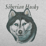 Vintage (Fruit Of The Loom) - Siberian Husky Crew Neck Sweatshirt 1990s X-Large Vintage Retro