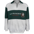 Vintage - San Francisco California 1/4 Zip Sweatshirt 1990s Large Vintage Retro
