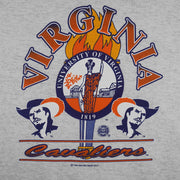 NCAA (Sports Line) - Virginia Cavaliers Shattered Sweatshirt 1994 Large Vintage Retro