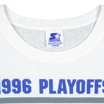 Starter (NHL) - Tampa Bay Lightning Playoffs T-Shirt 1996 Large Vintage Retro Hockey