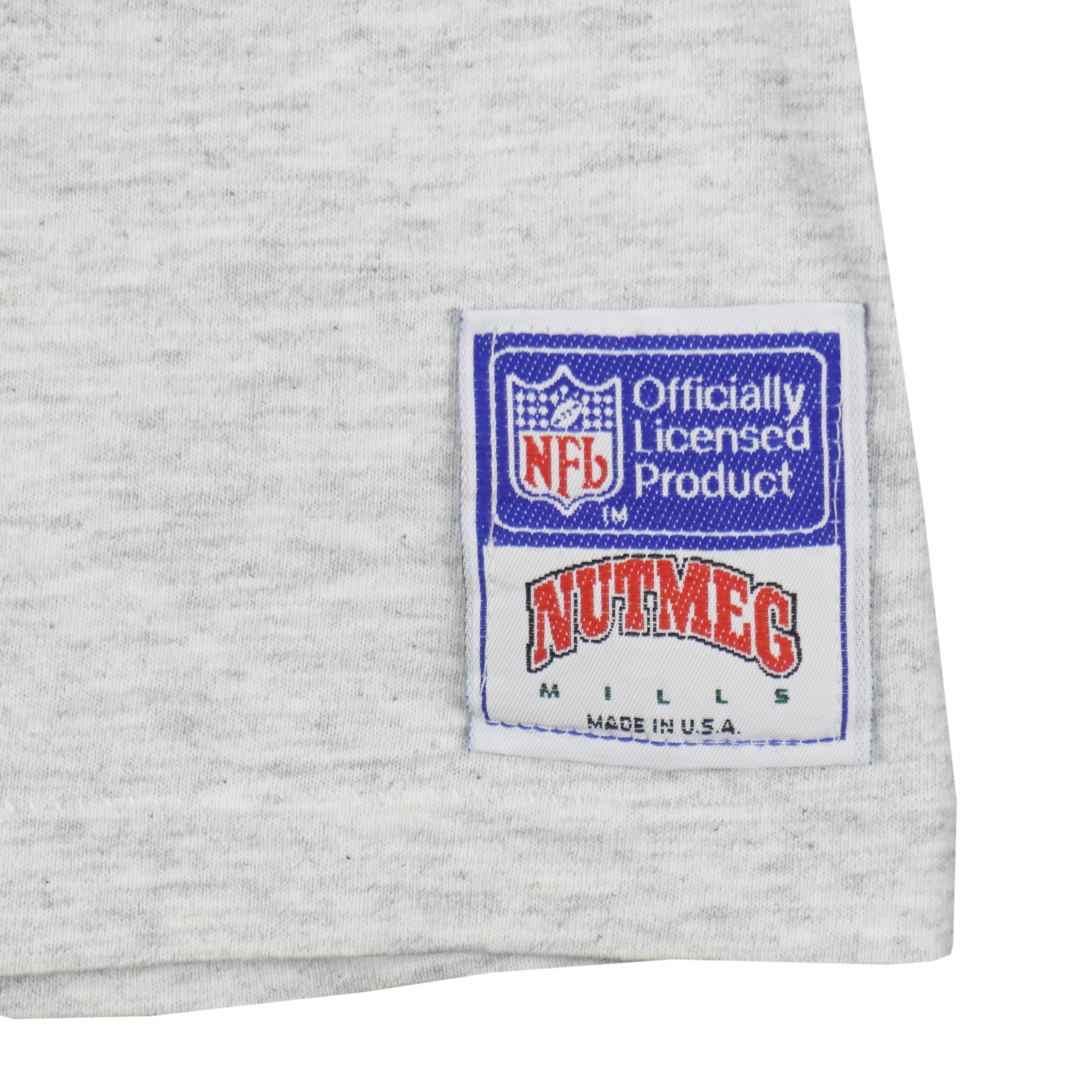 NFL (Nutmeg) - Dallas Cowboys Stadium Map T-Shirt 1990s Large Vintage Retro Football