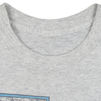 NFL (Nutmeg) - Dallas Cowboys Stadium Map T-Shirt 1990s Large Vintage Retro Football