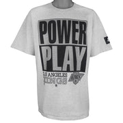 Starter (NHL) - Los Angeles Kings Power Play T-Shirt 1990s X-Large Vintage Retro Hockey