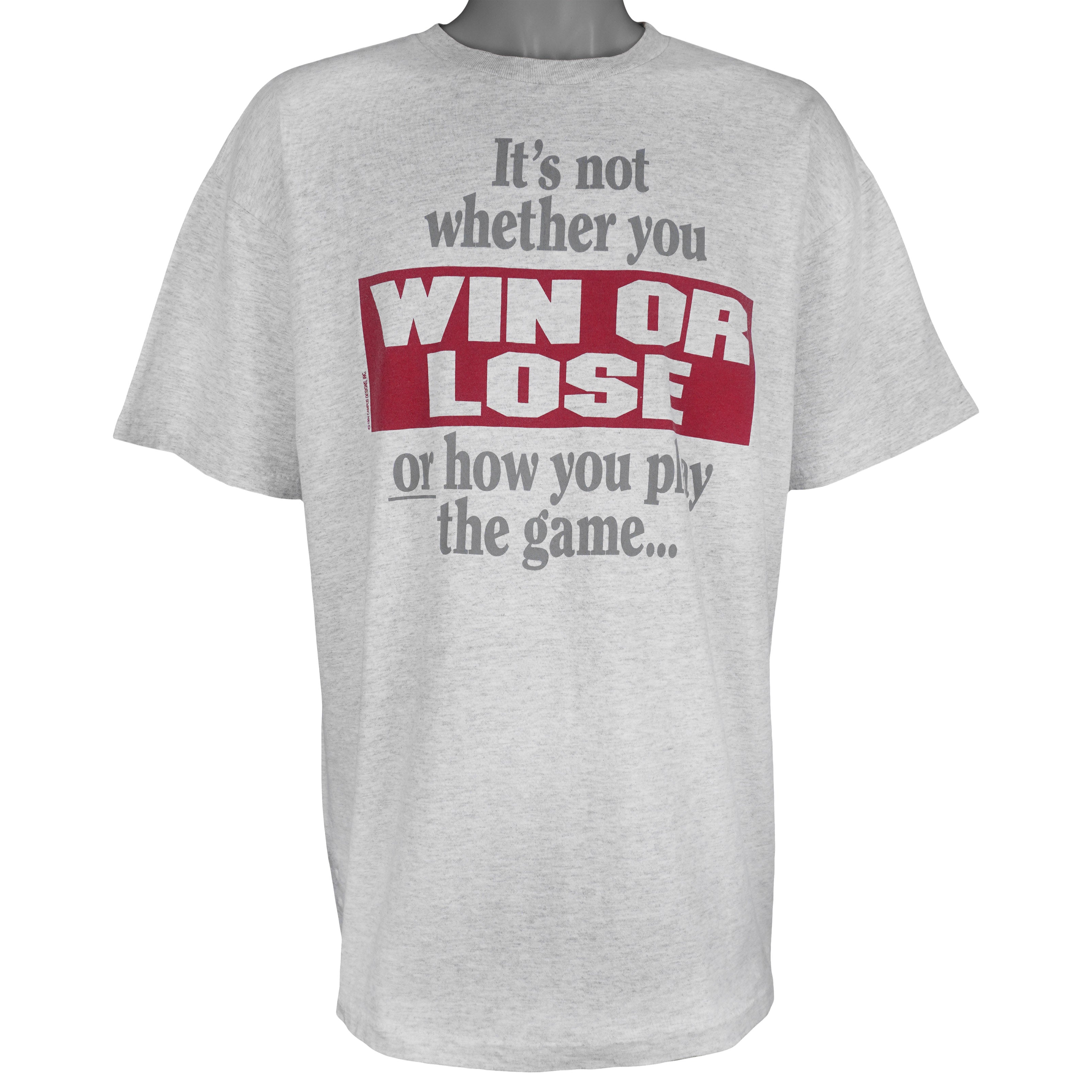 NCAA (Campus) - Alabama Crimson Tide Vs Auburn Tigers T-Shirt 1994 X-Large Vintage Retro