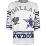 NFL (Long Gone) - Dallas Cowboys T-Shirt 1991 Large Vintage Retro Football