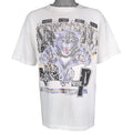 NHL - Florida Panthers Single Stitch T-Shirt 1993 Large Vintage Retro Hockey
