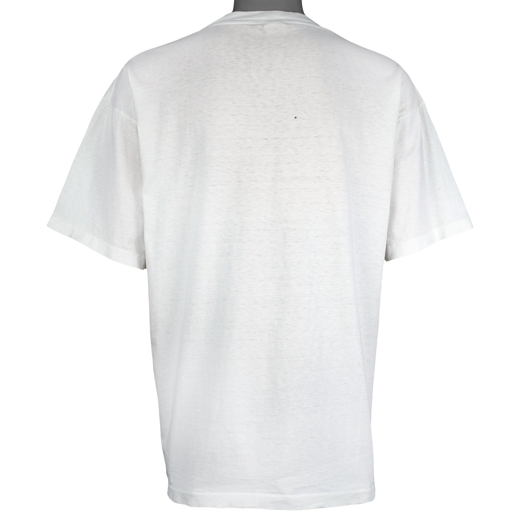 NHL - Florida Panthers Single Stitch T-Shirt 1993 Large Vintage Retro Hockey