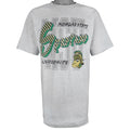 NCAA (CS) - Michigan State Spartans Single Stitch T-Shirt 1990s Large Vintage Retro