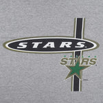 NHL (Logo Athletic) - Grey Dallas Stars T-Shirt 1990s Large Vintage Retro Hockey