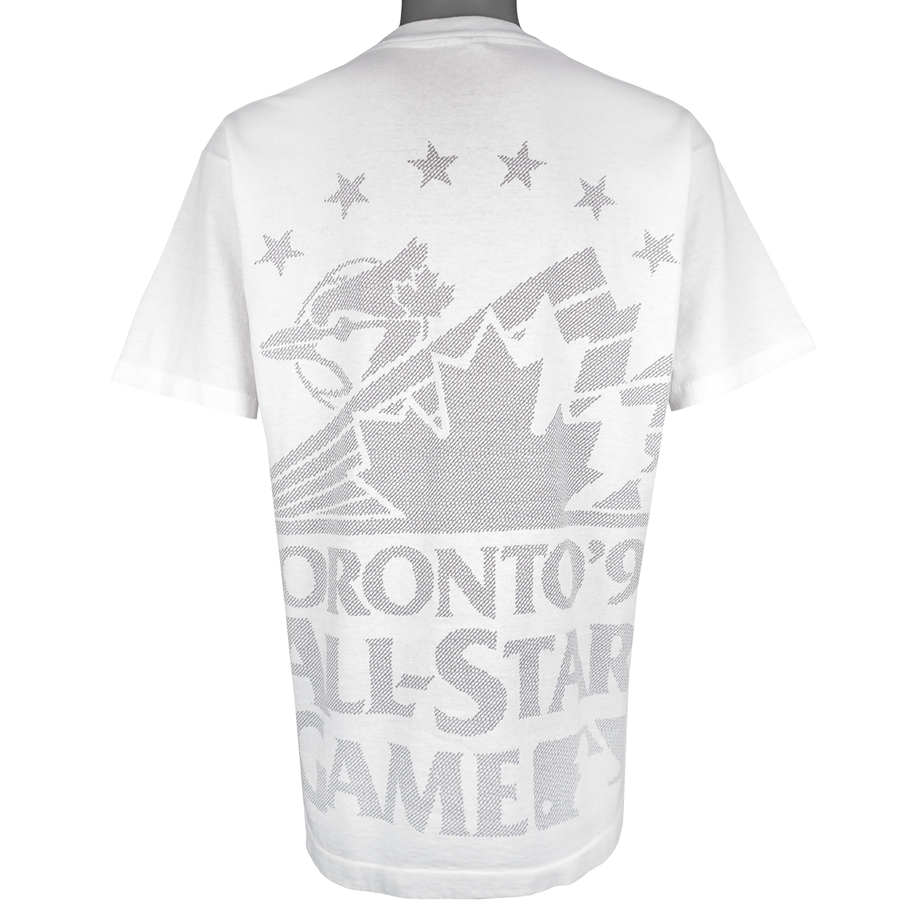 MLB - Toronto Blue Jays All Star Game All Over Print T-Shirt 1991 X-Large Vintage Retro Baseball