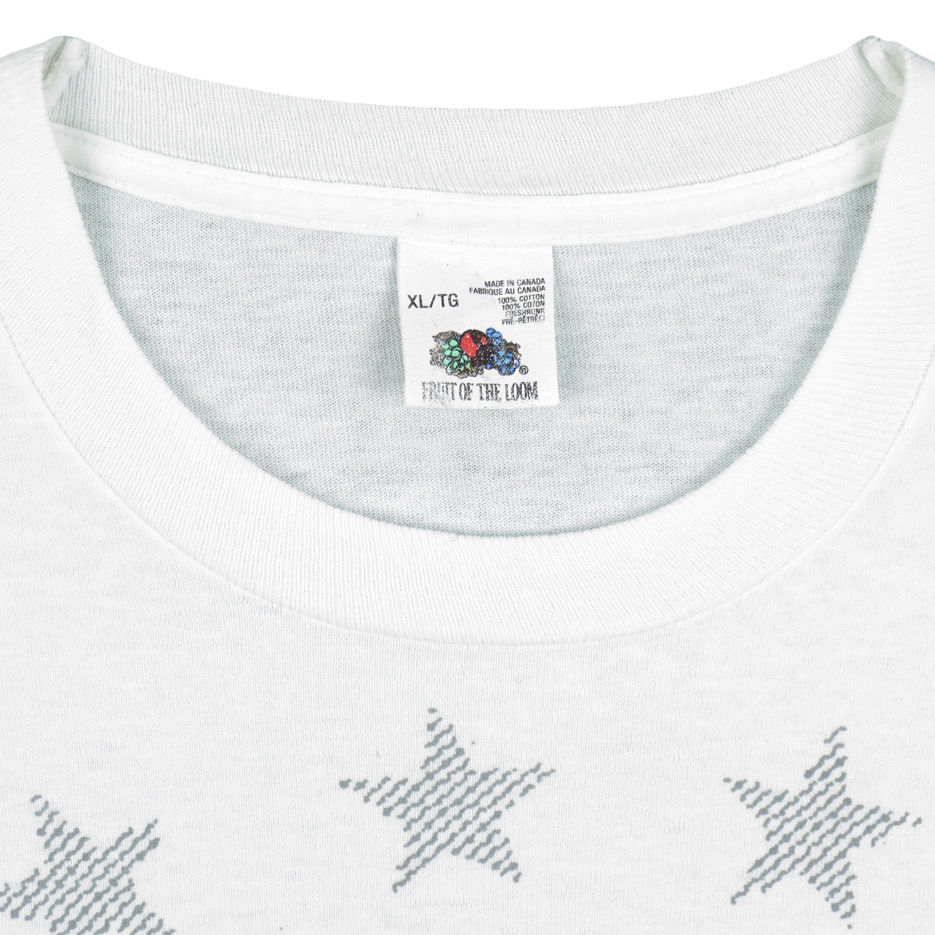 MLB - Toronto Blue Jays All Star Game All Over Print T-Shirt 1991 X-Large Vintage Retro Baseball