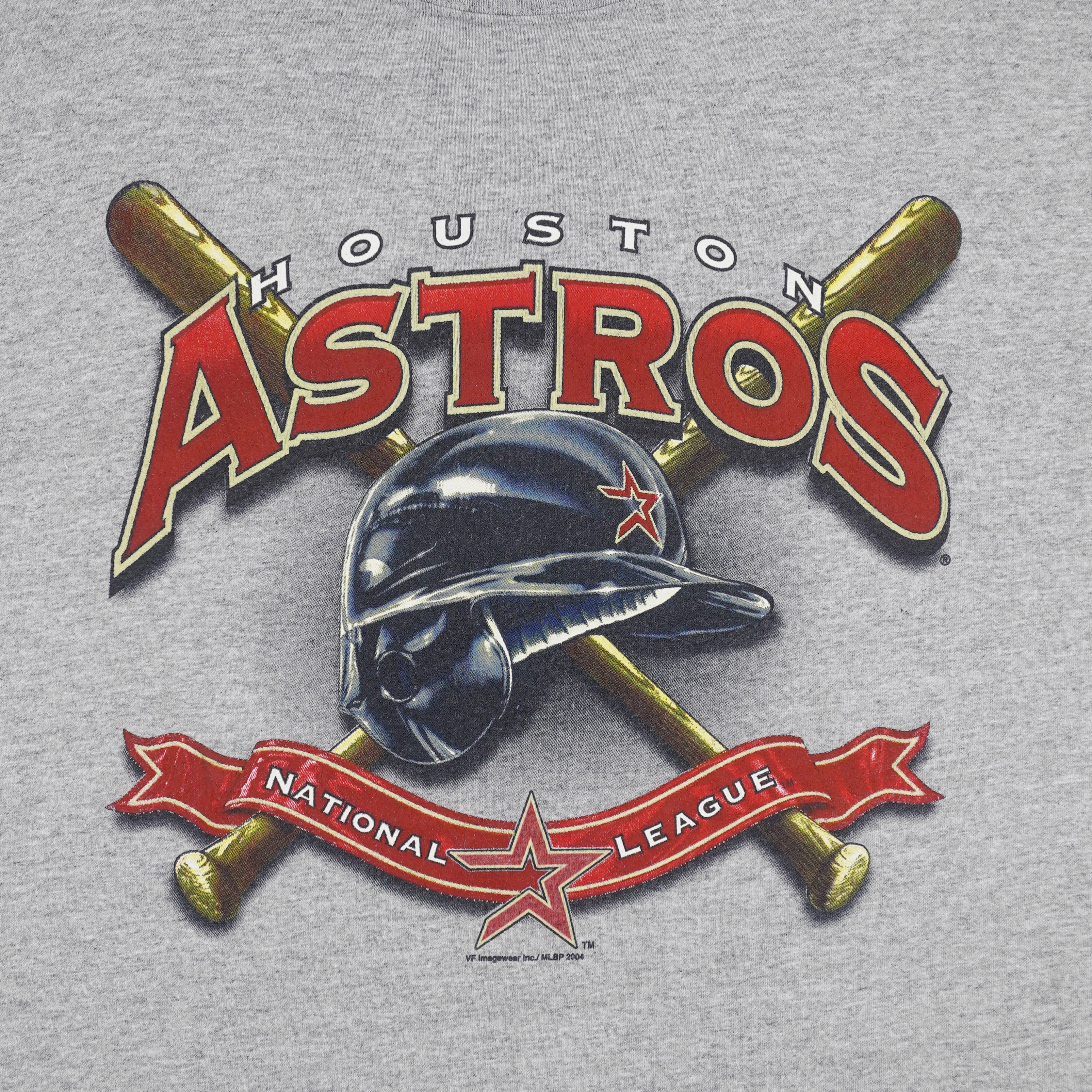 MLB (CSA) - Houston Astros Baseball T-Shirt 2004 X-Large Vintage Retro Baseball