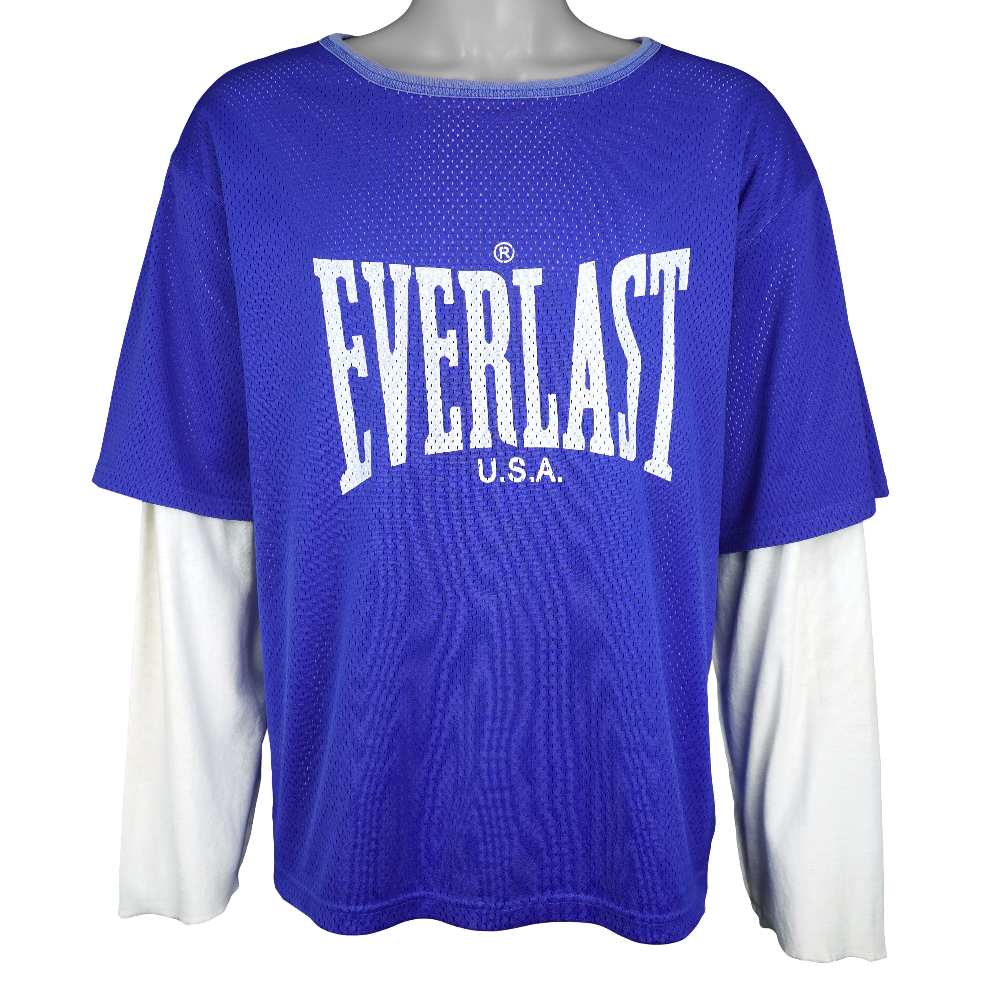 Vintage – Everlast USA Mesh Long Sleeved Shirt 1990s X-Large Vintage Retro