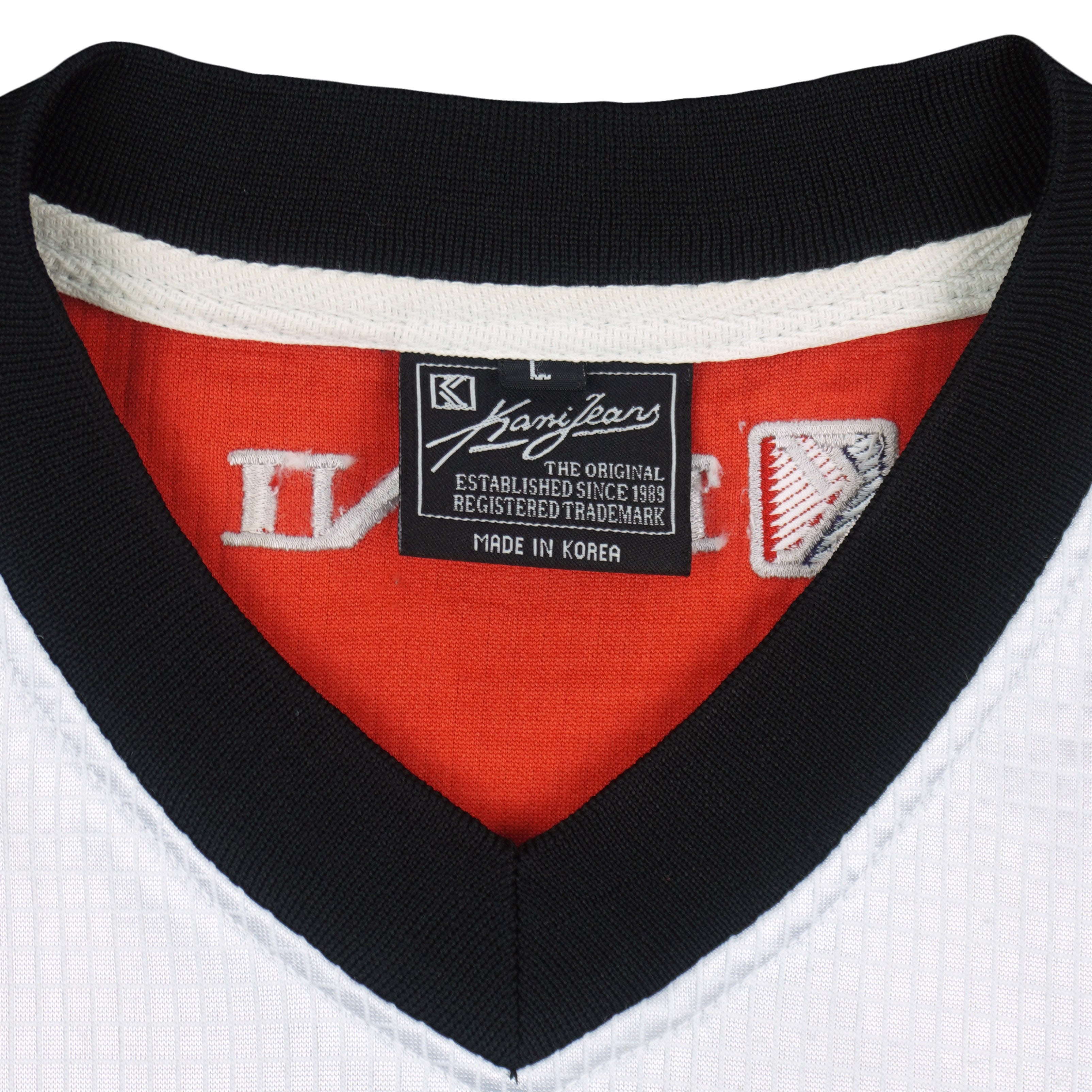 Karl Kani - Denim Mesh Jersey 1989 Large Vintage Retro